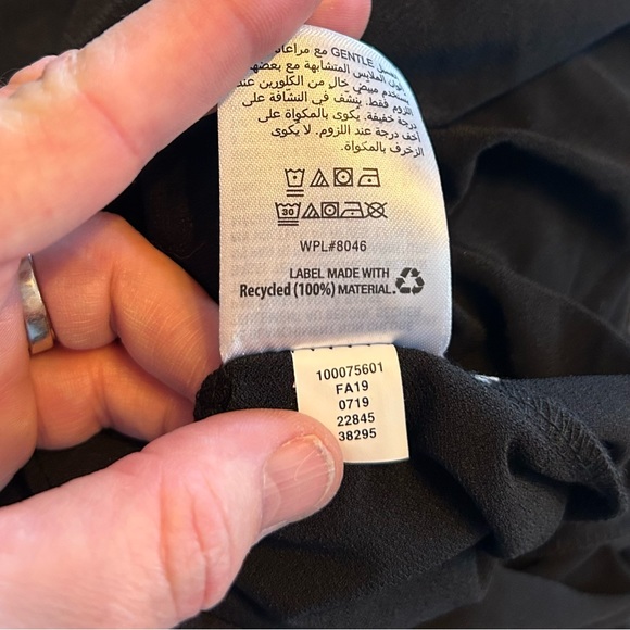 INC Womens Plus Studded Halter Jumpsuit - Deep Black - 2X - Picture 6 of 15